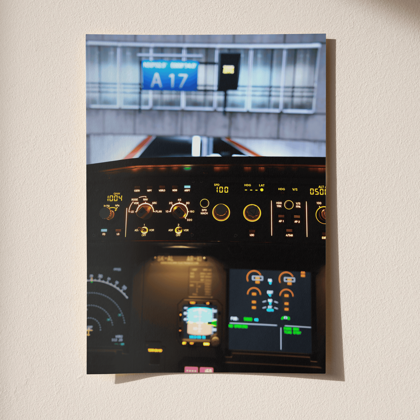 Gate A17 EDDF Poster